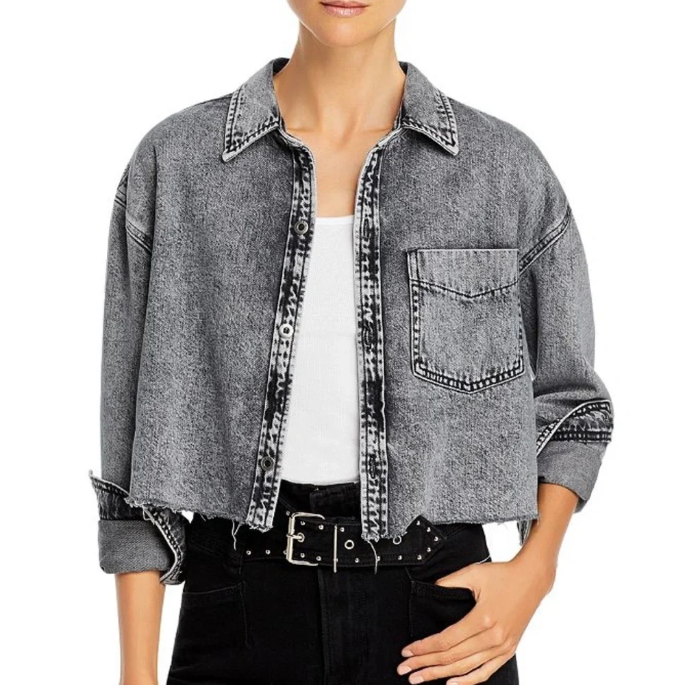 CHRISTY JEAN JACKET IN AFTER TOMORROW - Picture 1 of 6